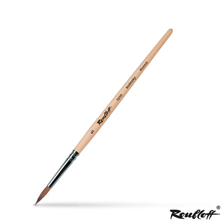 Roubloff 1010 Round Natural Kolinsky Brush