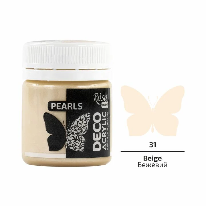 ROSA TALENT Pearlescent Decorative Acrylic Paint 20 ml