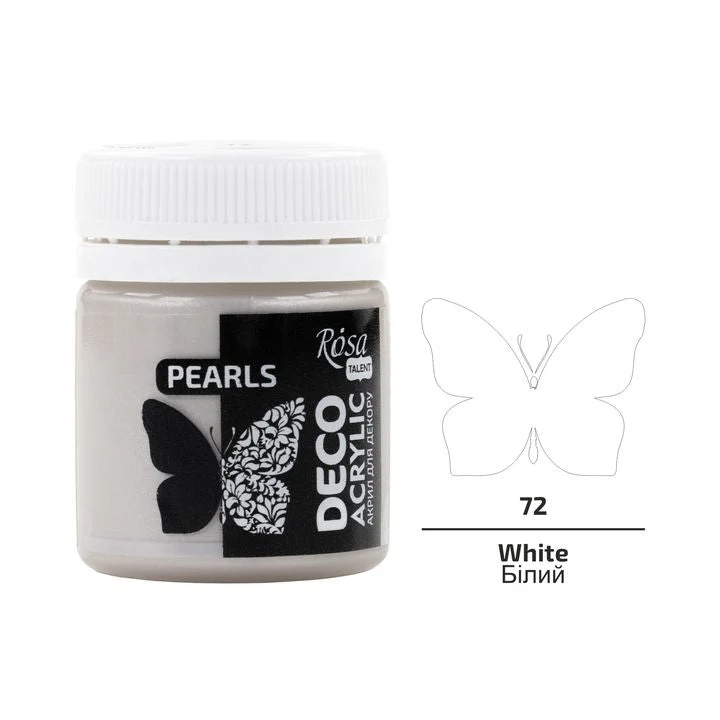 ROSA TALENT Pearlescent Decorative Acrylic Paint 20 ml