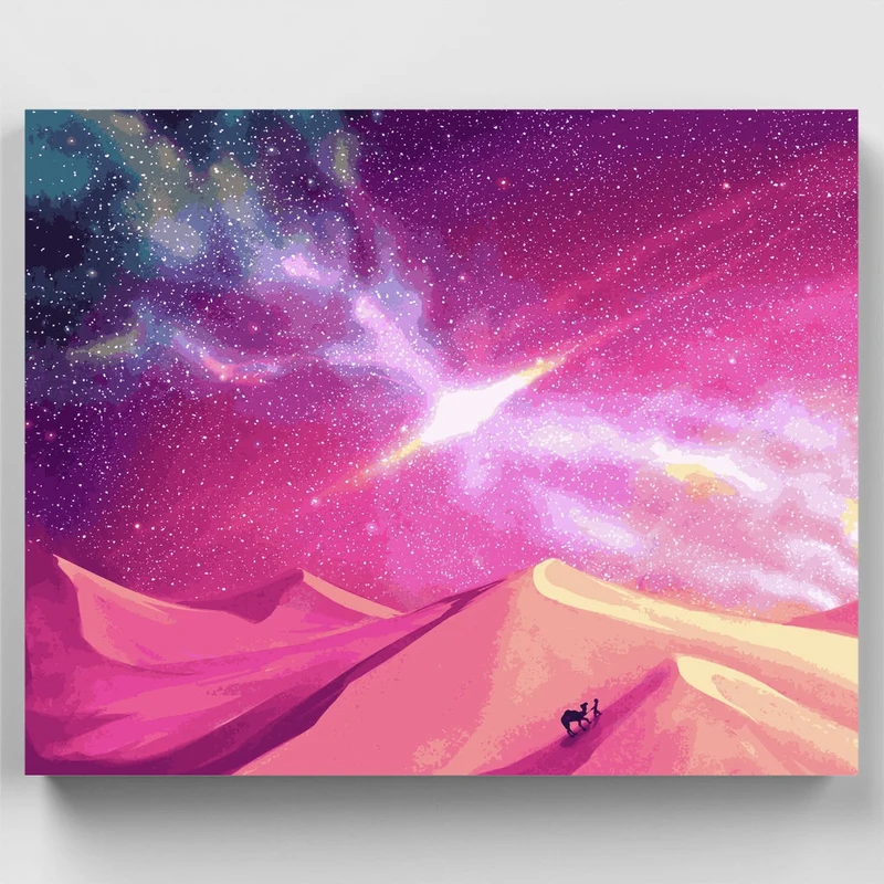 Starlit Desert - Paint by Numbers Kit