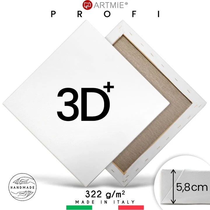 3D+ PROFI Stretched Canvas