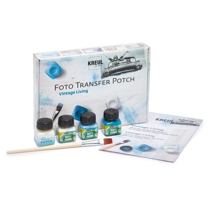 Foto Transfer Potch Vintage Living Craft Set
