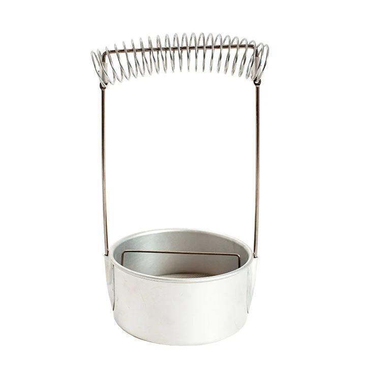 Metal Brush-Cleaning Stand