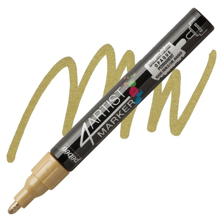 Pébéo 4ARTIST MARKER Oil-Based Marker, 4 mm