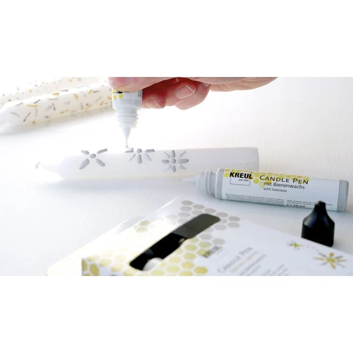 KREUL Candle Pens, Glamour Set of 4 x 29 ml