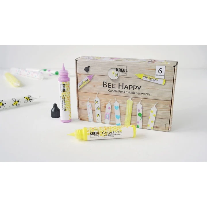 KREUL Candle Pens - Set of 6 x 29 ml