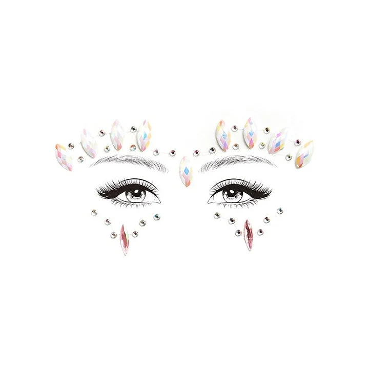 3D Face Stickers with Gems