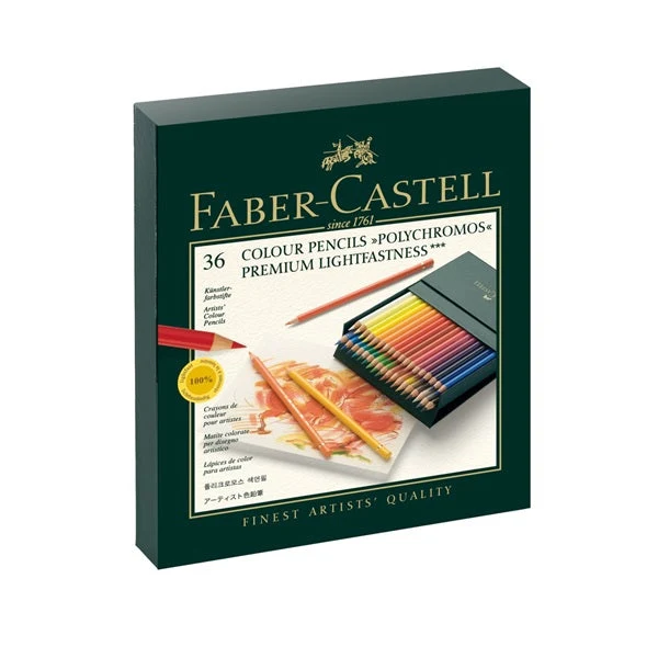POLYCHROMOS Colored Pencils / Gift Set of 36