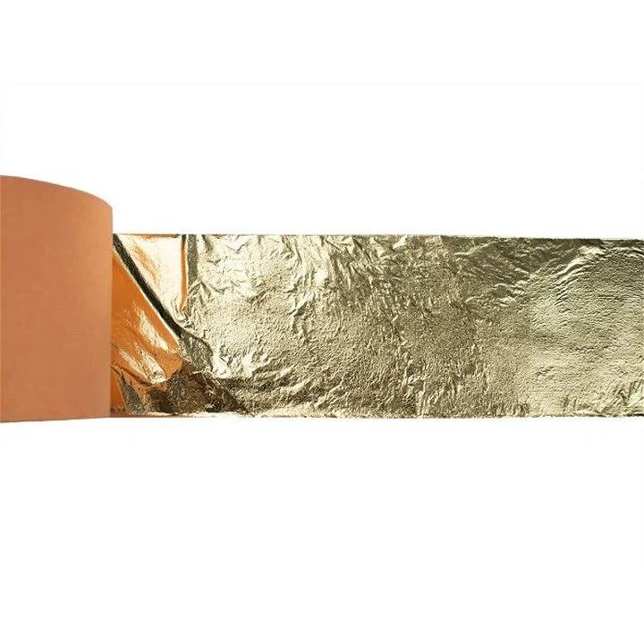 Gold Metallic Leaf Roll, 2.5 cm x 50 m