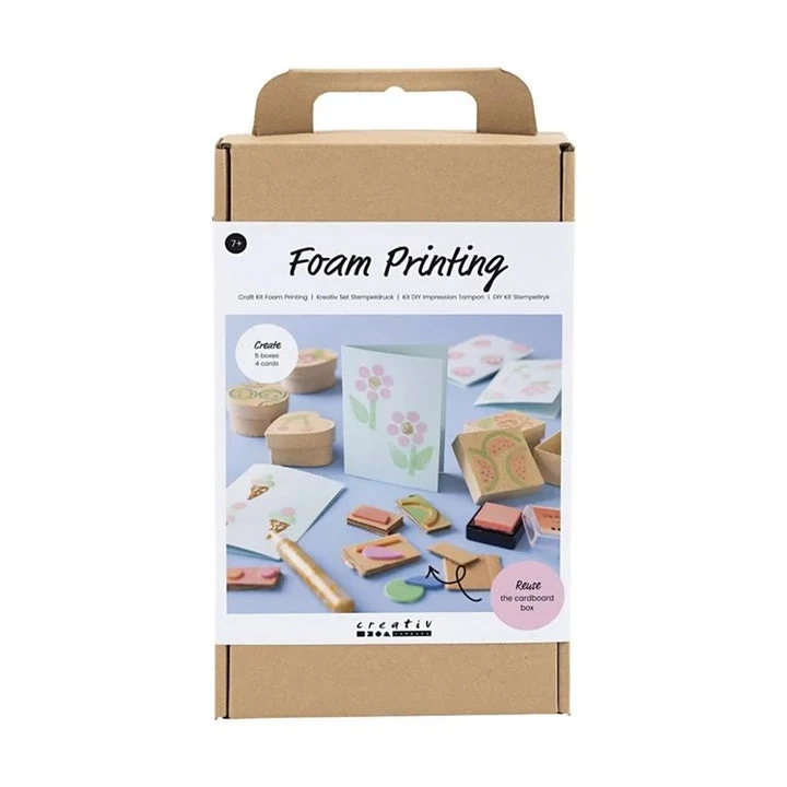 Creative Foam Printing Set - Boxes and Greeting Cards