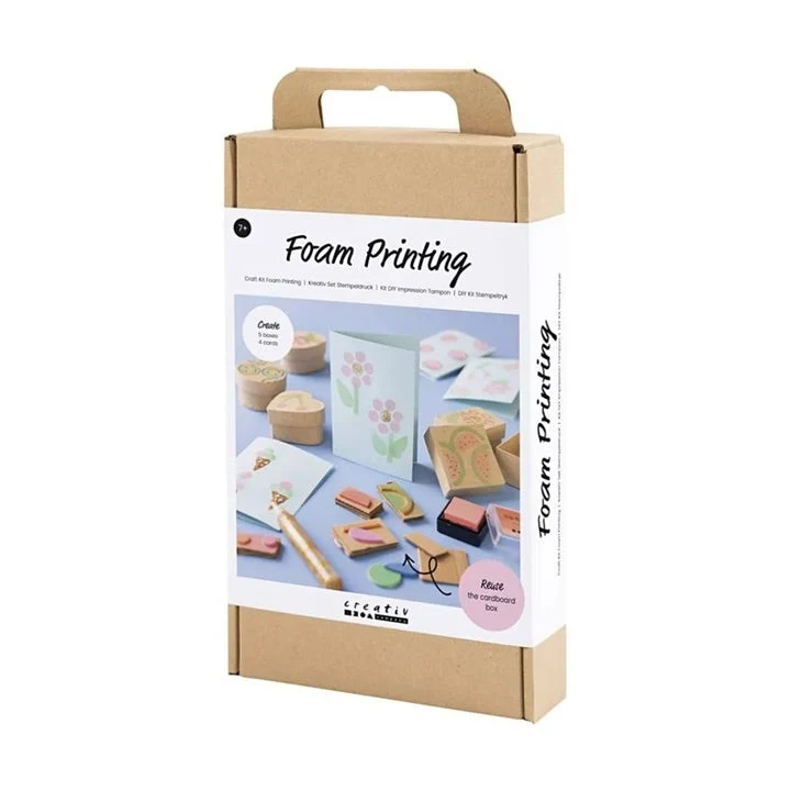Creative Foam Printing Set - Boxes and Greeting Cards