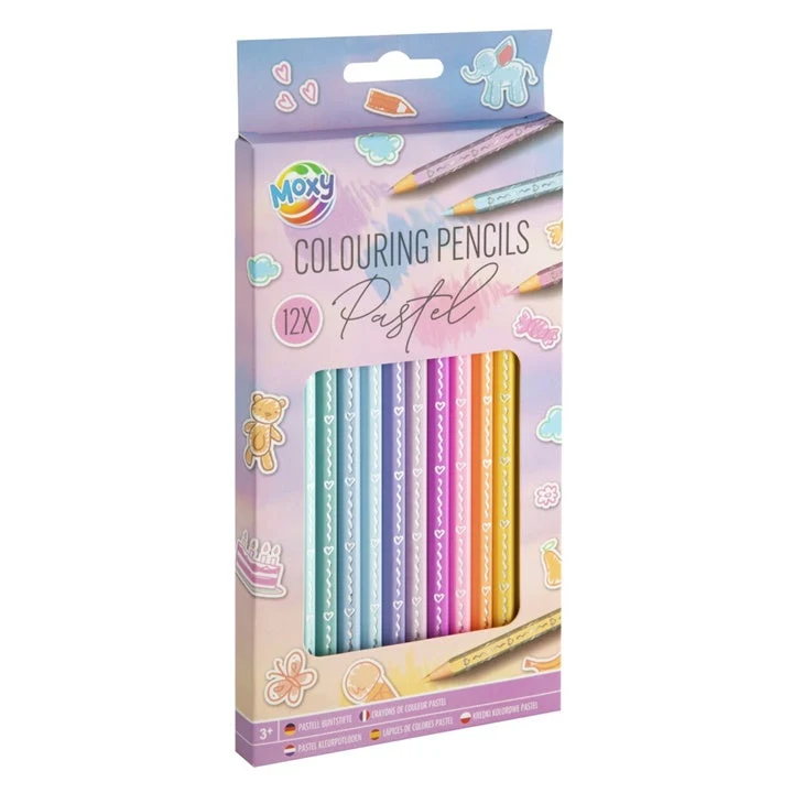 Set of 12 Colored Pencils