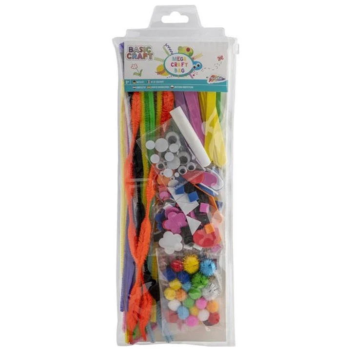Grafix Megacraft Bag Craft Set, 250-Piece