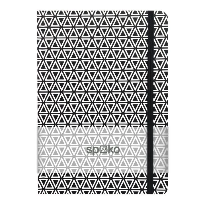 Spoko A5 Lined Notebook, 96 Pages - Triangle