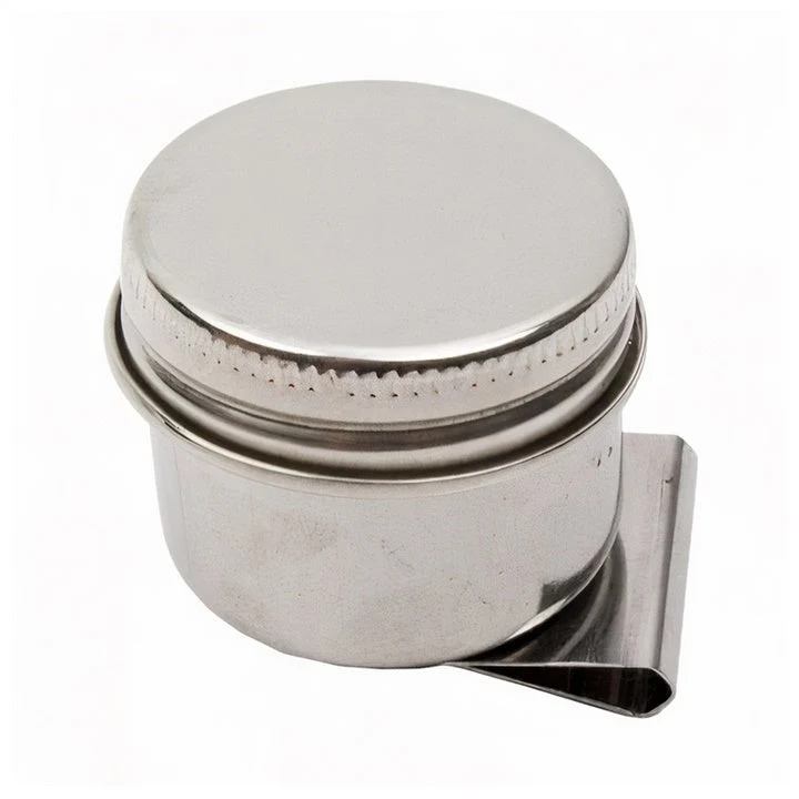 Metal Paint Mixing Bowl with Lid