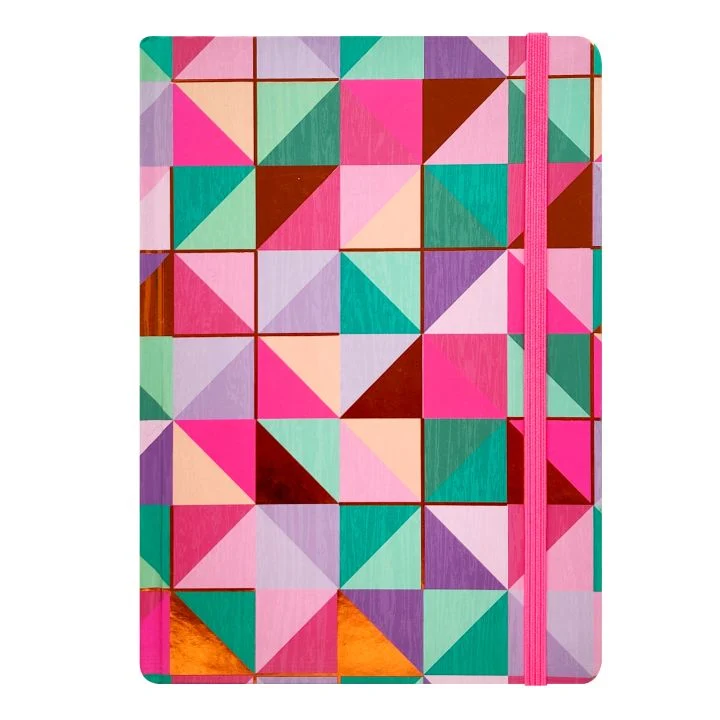 Spoko A5 Lined Notebook, 96 Pages - Color Mosaic