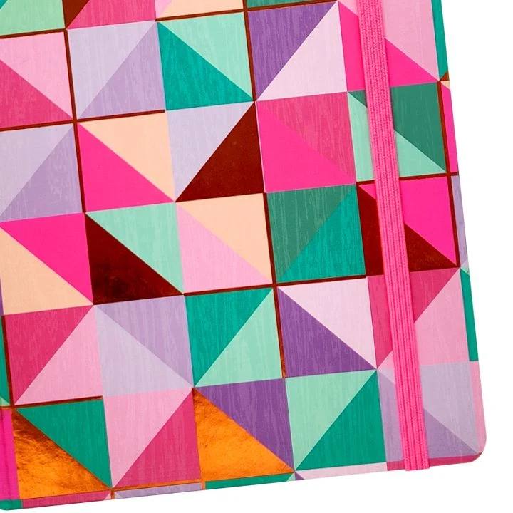 Spoko A5 Lined Notebook, 96 Pages - Color Mosaic