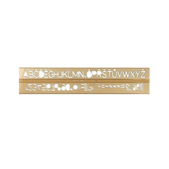 KOH‑I‑NOOR Technical Template | Letters, 20 mm