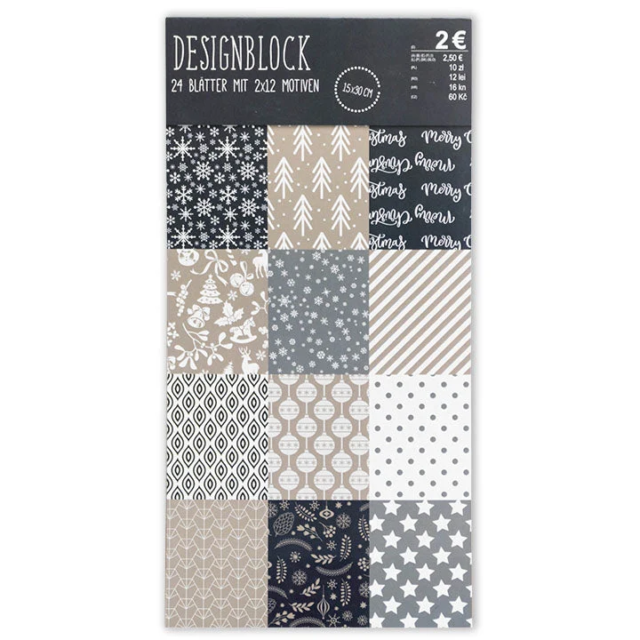 Scrapbooking Paper 15 x 30 cm