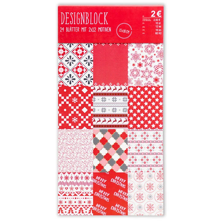 Scrapbooking Paper 15 x 30 cm