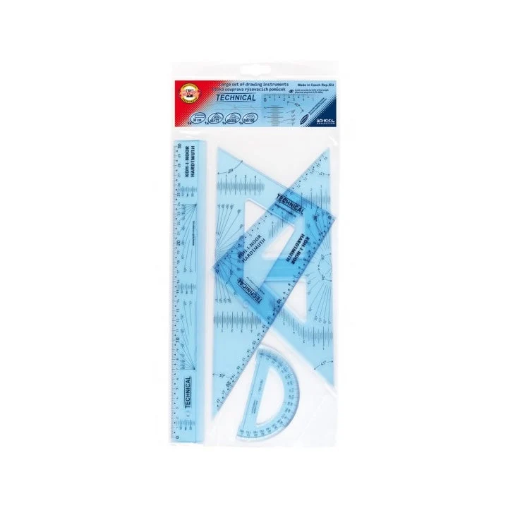 KOH‑I‑NOOR Technical Geometry Set, 4 pcs