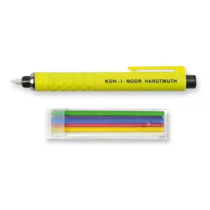 KOH‑I‑NOOR S128 Tailor’s Chalk Pencil with Replacement Leads