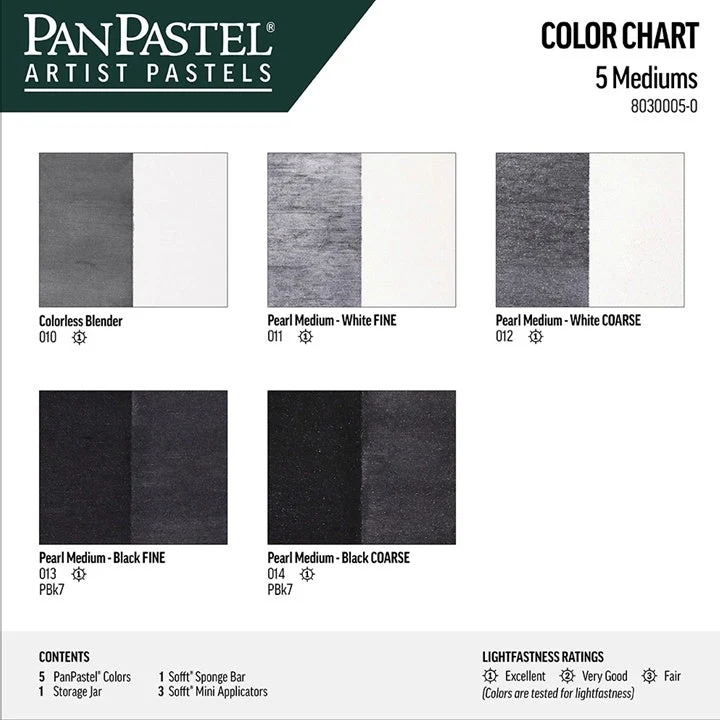 Golden PanPastel Pastel Medium Set of 5