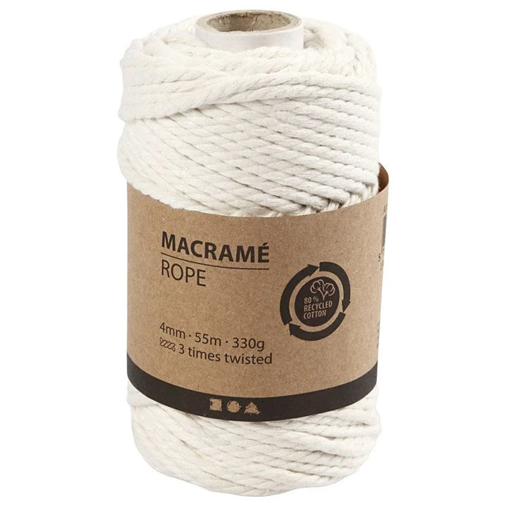 Macrame Cord 4 mm x 55 m