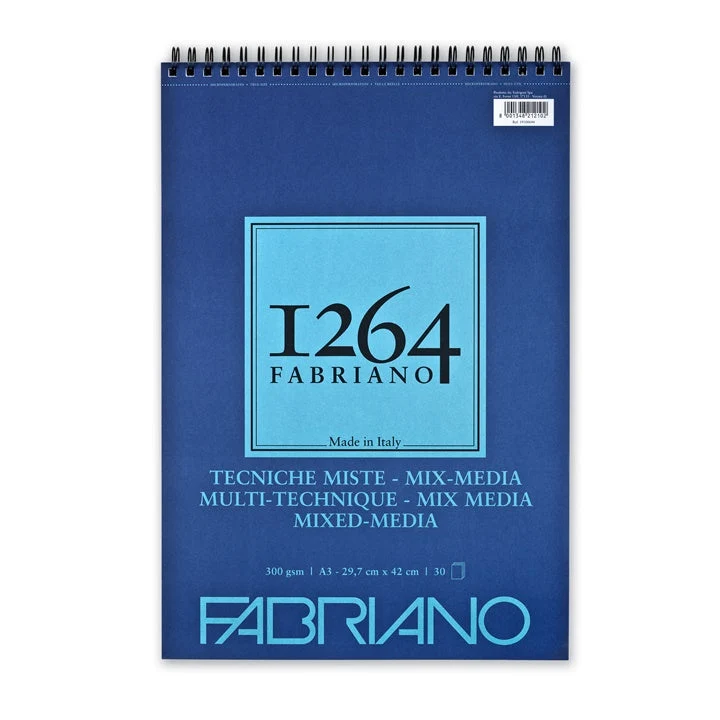 FABRIANO 1264 Mixed Media Sketch Pad