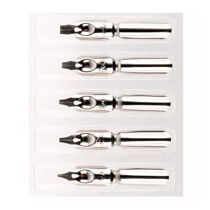 KOH‑I‑NOOR Calligraphy Nibs, Set of 5