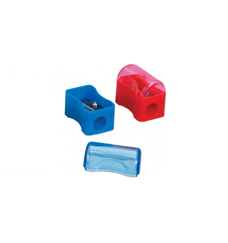 School Plastic Sharpener with Cover