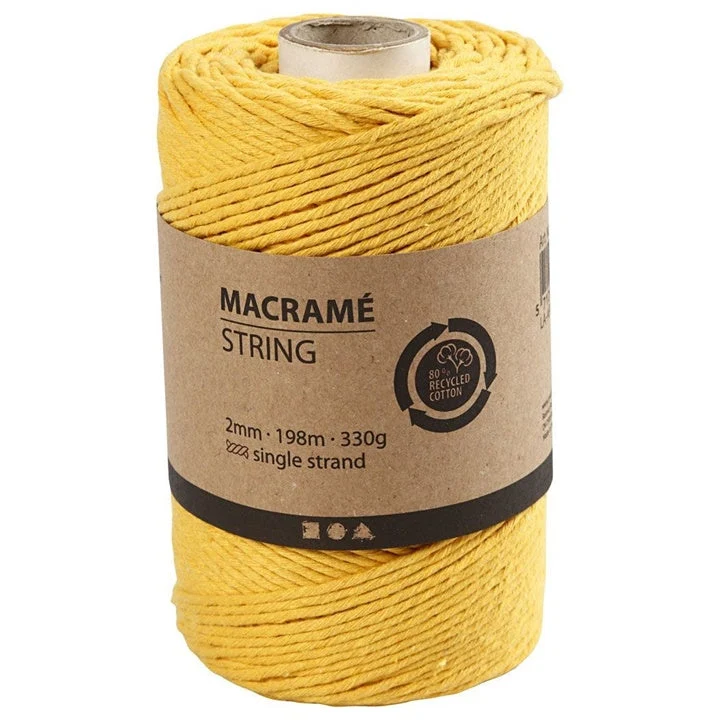 Macrame Cord 2 mm x 198 m