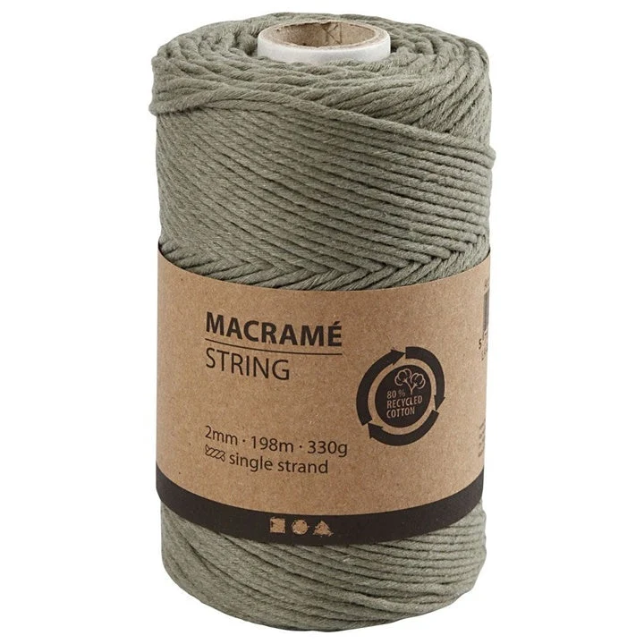 Macrame Cord 2 mm x 198 m