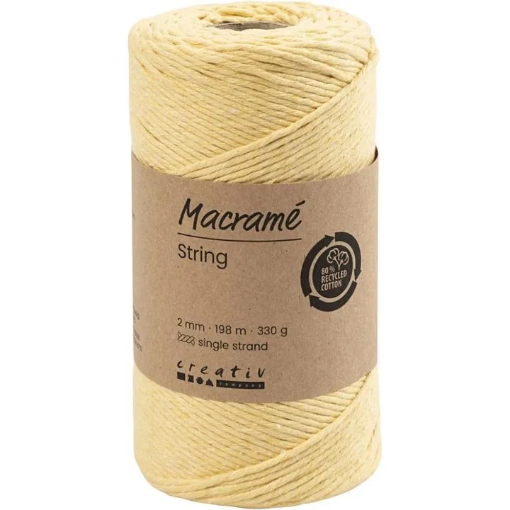 Macrame Cord 2 mm x 198 m