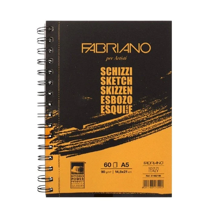 FABRIANO SKETCH Sketch Pad with Spiral Binding