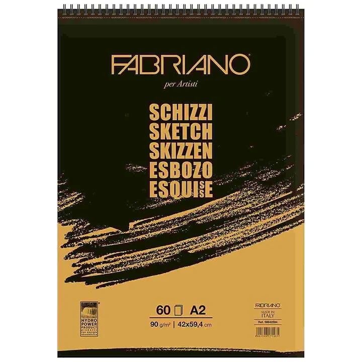 FABRIANO SKETCH Spiral-Bound Sketch Pad