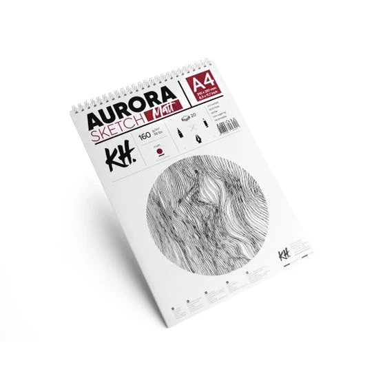 AURORA Matt Sketch Pad [160 g] – 20 Sheets