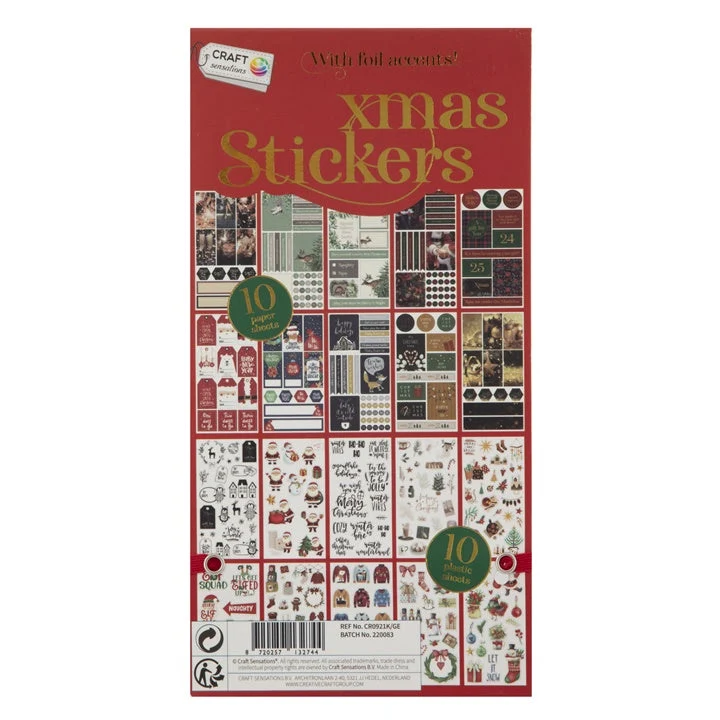 Christmas Sticker Book