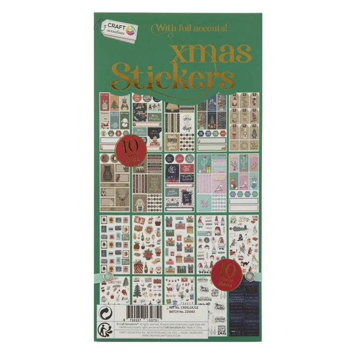 Christmas Sticker Book