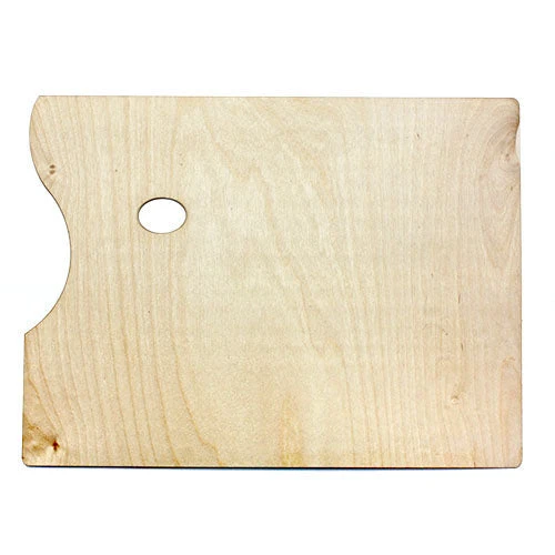 Wooden Rectangular Palette - 30x40 cm