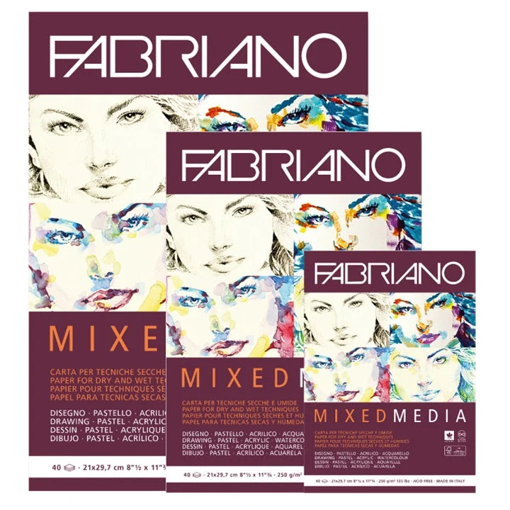 FABRIANO Mixed Media Sketch Pad