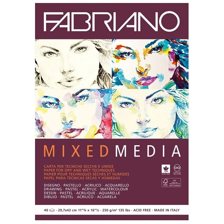 FABRIANO Mixed Media Sketch Pad