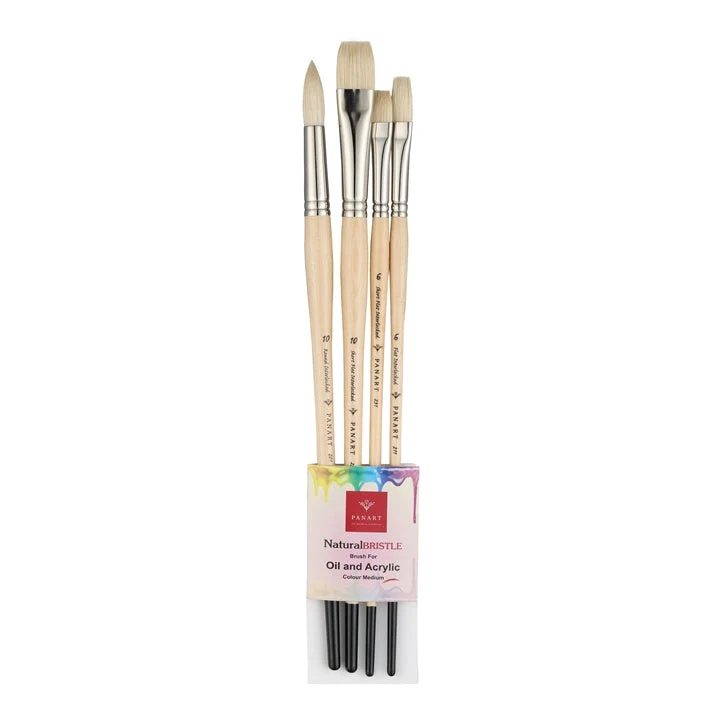 PanArt Professional Brush Set, 4 pcs