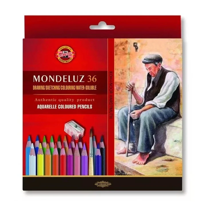KOH‑I‑NOOR Mondeluz Watercolor Pencils / Set of 36