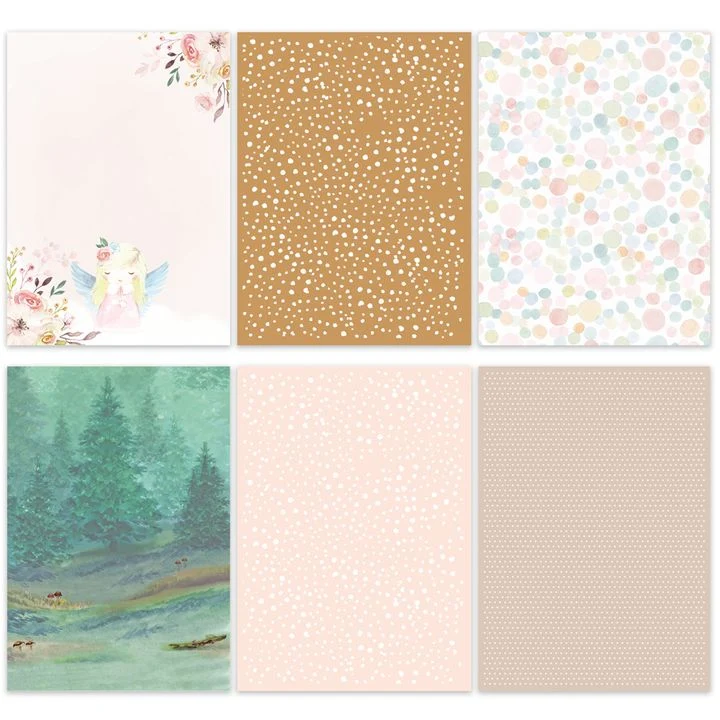 Magical Forest A4 Scrapbooking Paper
