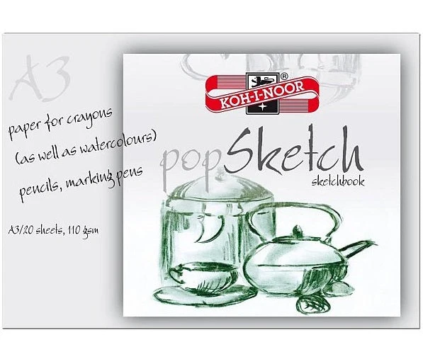 KOH-I-NOOR POP SKETCH Sketch Pad A4/A3