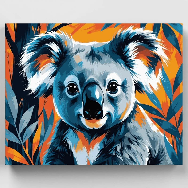 Vibrant Koala - Paint by Numbers Kit