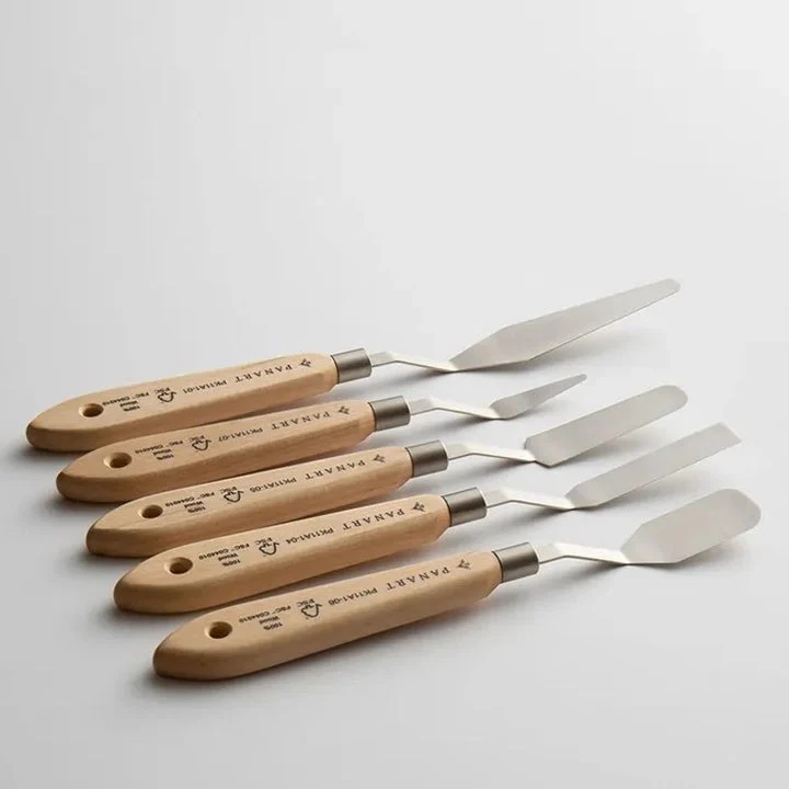 PanArt Set of 5 Painting Spatulas