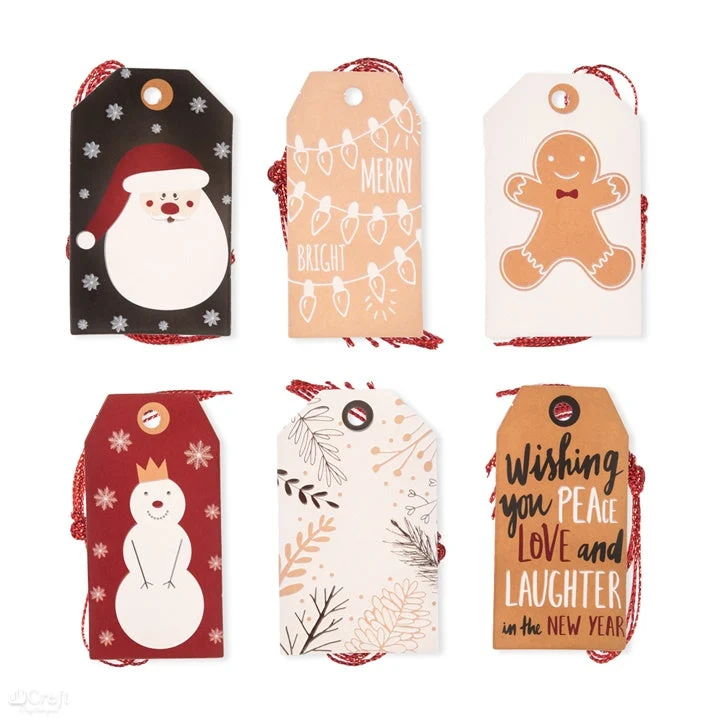 Christmas Decorating Tags, 24 pcs