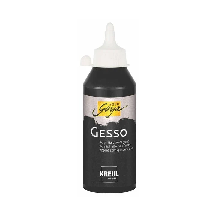 KREUL Solo Goya Gesso Primer, Black
